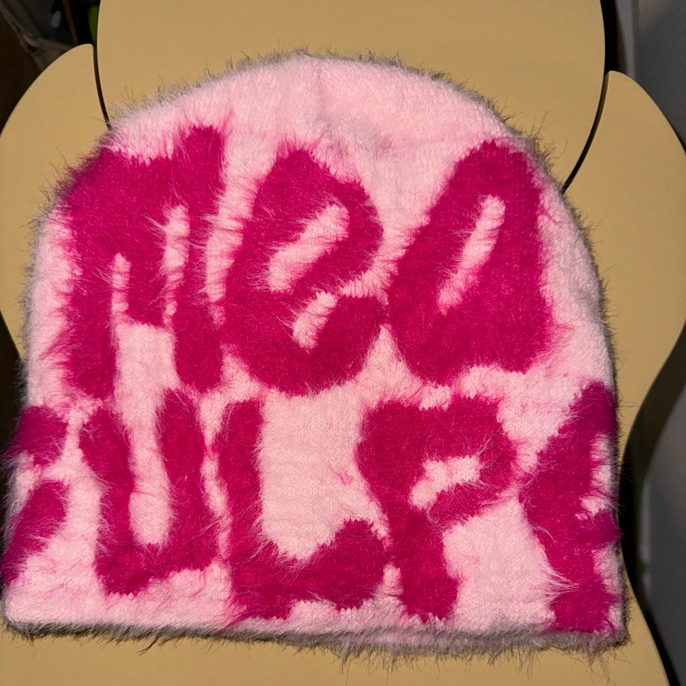 NEW Mea Culpa Fur Beanie 💖